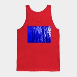 VELVET WOOD: Blue Tank Top